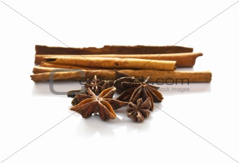 Cinnamon  and anise 