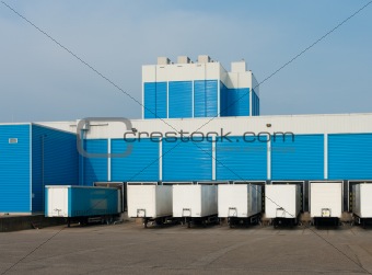 blue warehouse