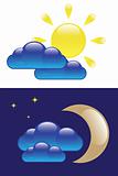 Day and Night symbols