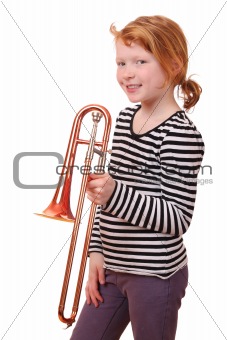 Trombone player