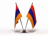 Miniature Flag of Armenia (Isolated)