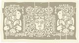 Maya Triptych Woodblock C
