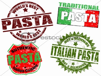 Pasta stamps