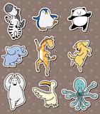 animal dance stickers