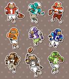 football player stickers