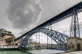 Steel bridge Ponte dom Luis