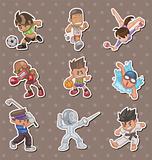 sport players stickers