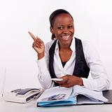 Young South AFrican office worker