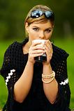 Woman on Picnic