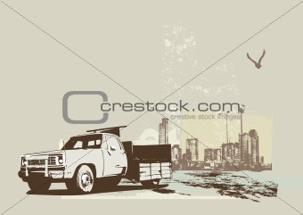 vintage  truck 