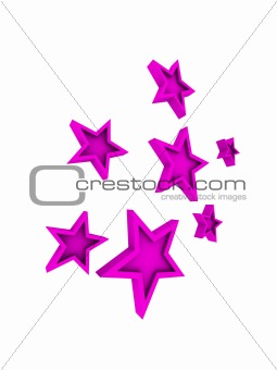 3d stars