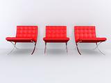 red designer chairs