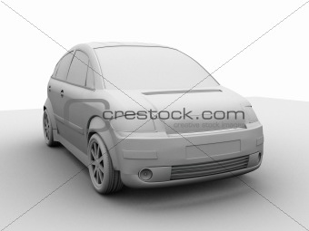 grey car