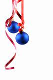 Blue balls - Christmas decoration