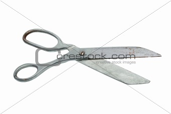 old metal scissors