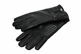 Black man's gloves