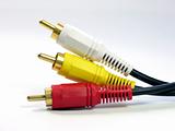RCA-style A/V cables