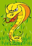 Toonimal Snake-Vector