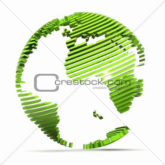 Europe Globe Concept