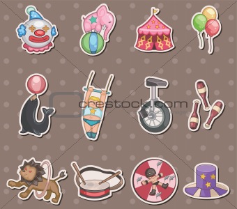 circus stickers