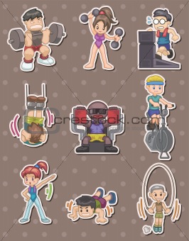 fitness stickers