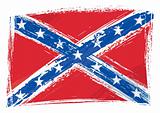 Grunge Confederate flag