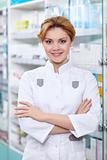 The girl-pharmacist