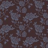Roses damask seamless pattern