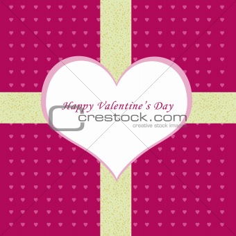 Happy Valentine card