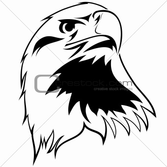 stylized image of an eagle