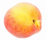Single a fresh red-yellow peach