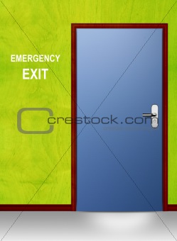 Exit door 