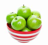 Bowl of Green Apples