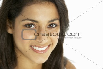 Portrait Of Smiling Young Woman