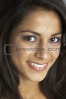 Portrait Of Smiling Young Woman