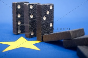 Domino Effect - Financial Crisis in Europe