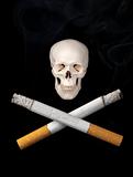 Skull and cigarettes