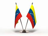 Miniature Flag of Venezuela (Isolated)