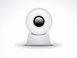 abstract glossy webcamera icon