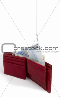 stealing money out of wallet