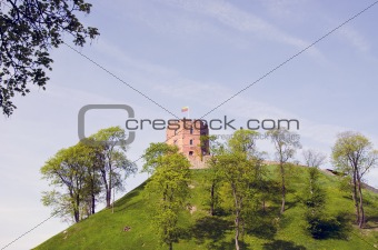 Vilnius history heart - tower of Gediminas