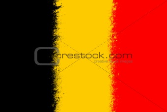 Belgium flag grunge 
