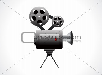 abstract video camera icon