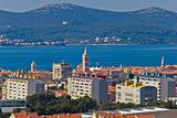 Zadar cityscape and Island of Ugljan