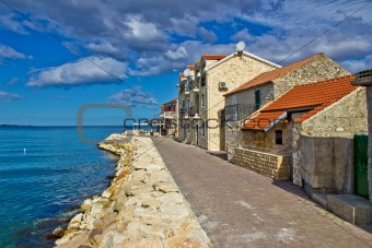 Adriatic coast - Dalmatian town of Bibinje waterfront