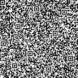 Seamless background with QR code pattern