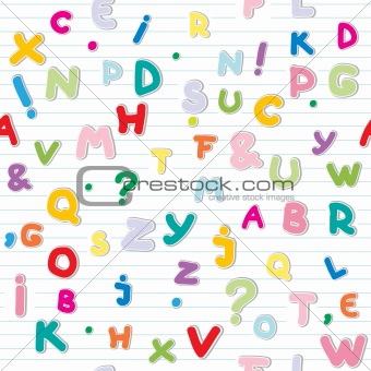 letters pattern