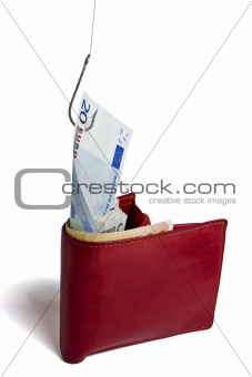 stealing cash out of wallet