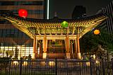 temple in central seoul south korea