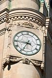 Clock of Canadian Central Post Office in Ottawa